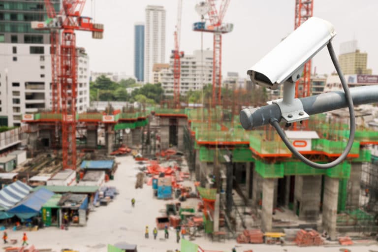 Portable On-Site Security Cameras (For Building Sites)