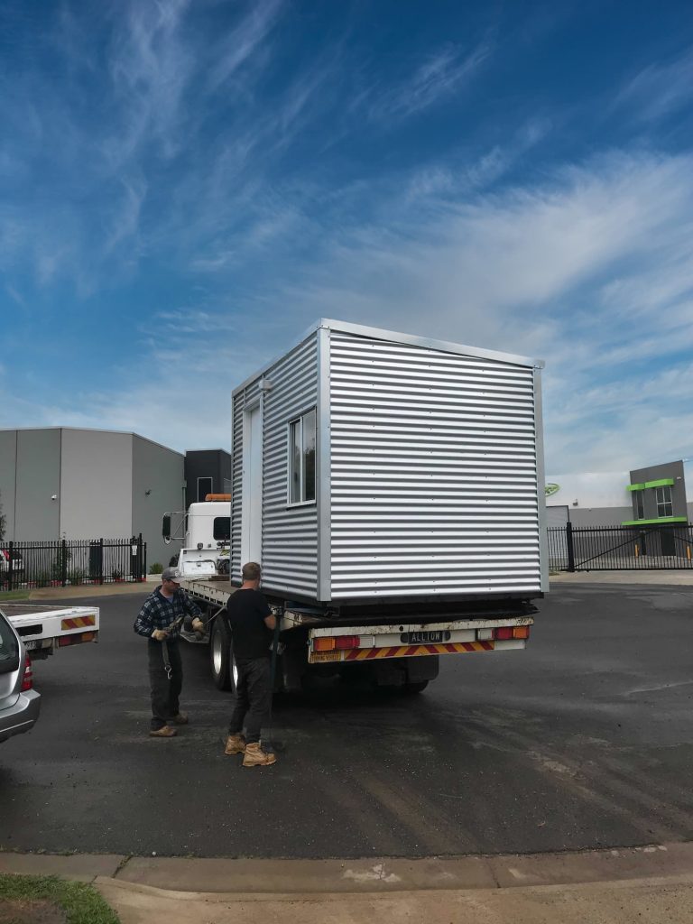 Site Shed on Truck