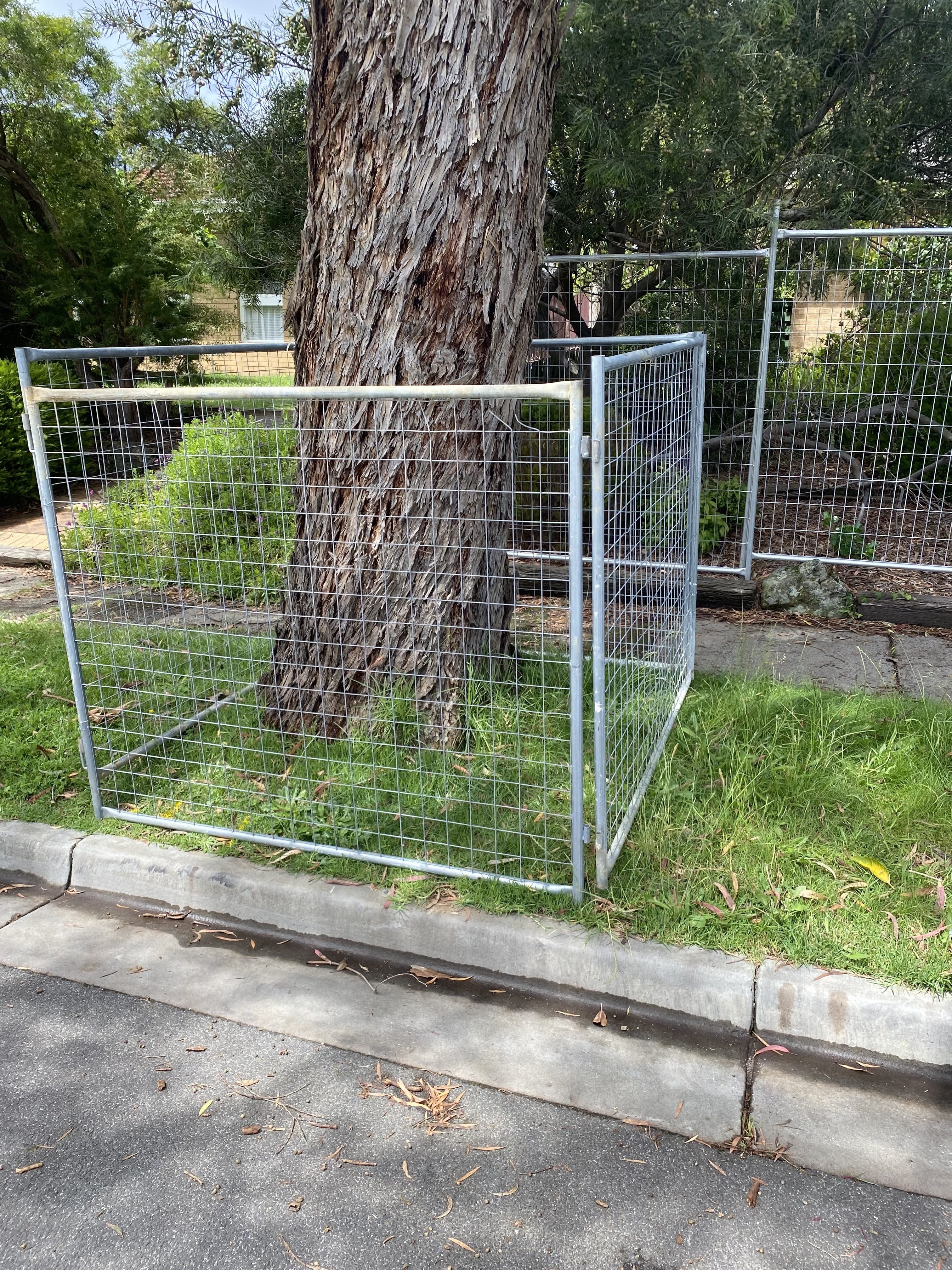 tree crossover protection hire equipment building site