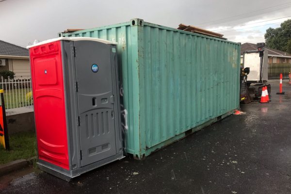 Portable toilet Ahoy Hire portable toilet